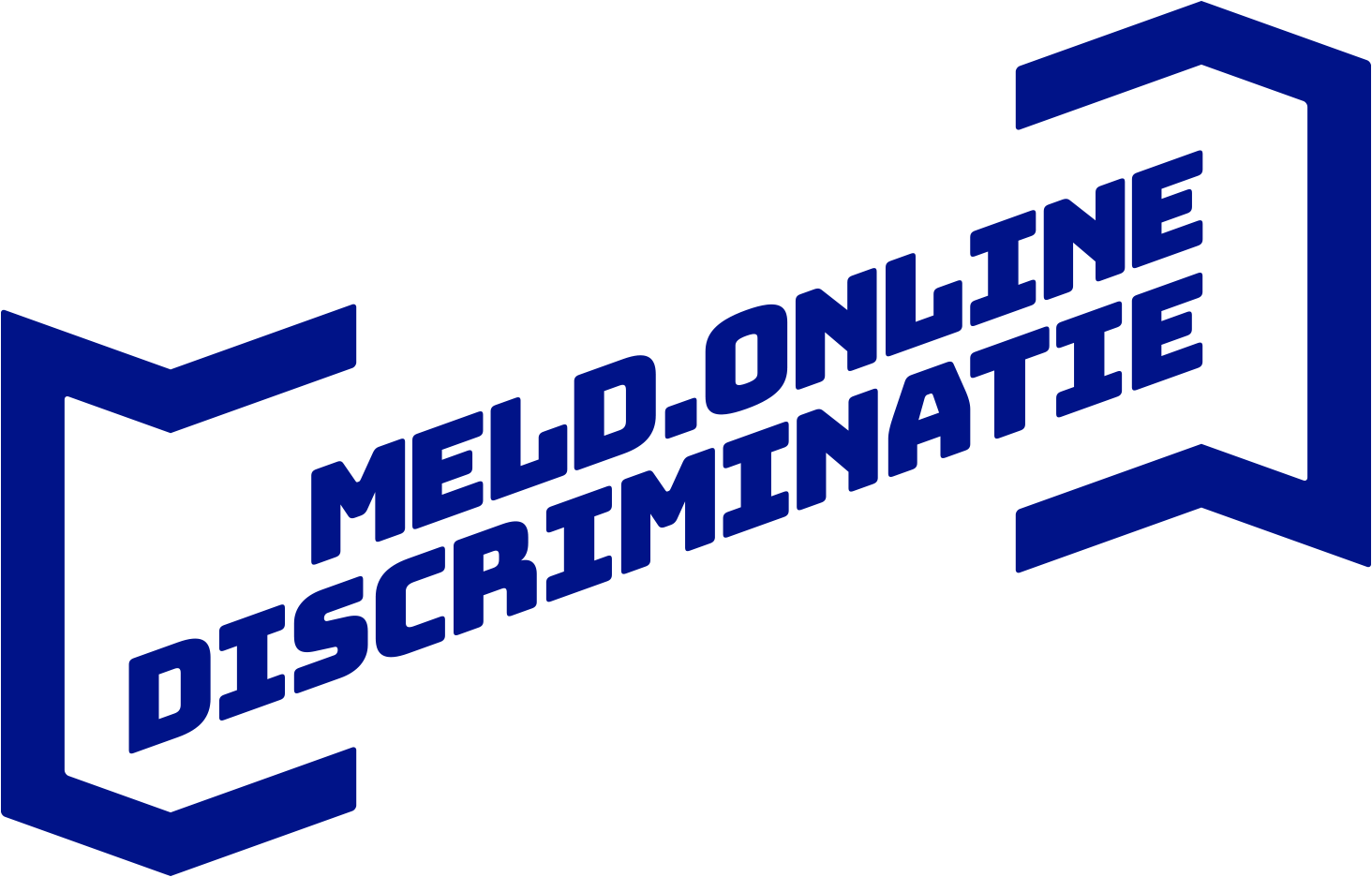 Meld.Online Discriminatie logo